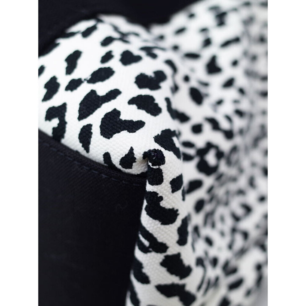 SAINT LAURENT Paris Saint Paris Leopard Tote Bag - Picture 4 of 9
